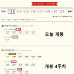 [드루와] 신작 개봉한 <b>CGV</b> 예매시간표 근황