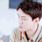 [EXO] 세훈이 먹을 때 또 <b>눈썹</b> 갈매기됐다ㅋㅋㅋㅋㅋㅋ