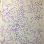 심심해서 귀여운 <b>동물그림</b> 그려봤어 어때