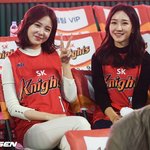 미모의 자매 아나운서 서울<b>SK</b> 시투