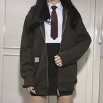 얘뜰아 칼하트 써멀<b>후집</b> 이 정도 길이나려면