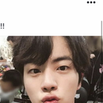 [방탄소년단] 진 이 셀카 <b>원본</b>있는사람 ㅠ ㅠ