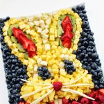 <b>채소</b>와 과일을 담는 독특한 방법