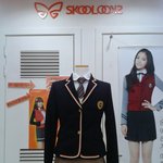 교복 이건데 가방 <b>연보라색</b> 오바쎄바?