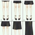 얘들아 치마 얼만큼 줄일까