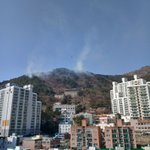 산에서 담배좀 피지마라 씨2발 <b>아재</b>아줌탱들아