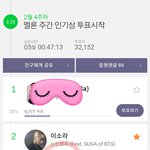 [방탄소년단] 1위와 60<b>표차</b>