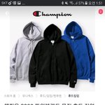 [드루와] 챔피온 후드집업 산사람 들어와줘ㅠㅠ