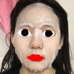[드루와] <b>재업</b> 사진)혐주의 목욕하고 팩하고있어서 못생김