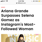 [댓글부탁해] 와 <b>아리아</b>나 여성 인스타 팔로워 1위 됐대