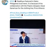 [EXO] 필뤼핀 뉴스에 나왔대