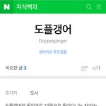 도플갱어 만나본 사람!