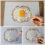 먹고 싶어지는 <b>리얼</b>한 음식그림