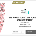 방탄 웸블리 <b>매진</b>...