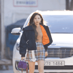 걸어오는 나연 실물