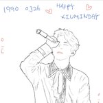 [EXO] 아쉽지만ㅠㅠㅠ후회없다 민석아 생일<b>추카</b>한다