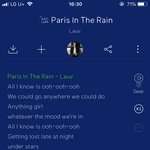 [드루와] Paris In The <b>Rain</b> 같은 노래 없냐