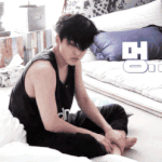 시우민이 자고 일어났을 때 상태