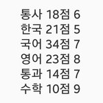 [드루와] 내 첫 모고 <b>점수</b> 즘 봐밬