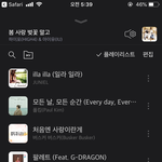 내 플레이리스트ㄹㅇ <b>투명</b>함 ㅋㅋㅋㅋㅋ