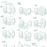 [댓글부탁해] 컴퓨터하는 자세 <b>유형</b>