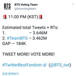 [방탄소년단] ⚠️11시 추이
