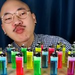 [댓글부탁해] 식용 라이터 <b>먹방</b> 이거 뭐임....?