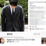 [댓글부탁해] 최종훈 자기 경찰출두사진에 좋아요 <b>누름</b>ㅋㅋㅋㅋ