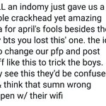 [방탄소년단] <b>만우절</b> 아이디어 ㅋㅋㅋㅋㅋ