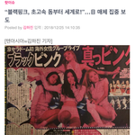 블핑 <b>돔투어</b> 기사 진짜임?