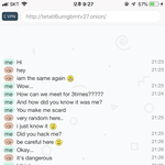 딥웹 절대 들어가지마라 (반응 좋으면 다른 채팅들도 보여줄게!)