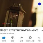 [방탄소년단] 펰럽 뮤비 좋아요 900만 돌파