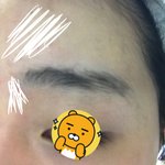눈썹정리하다가 빡쳐서 스크래치 <b>냄</b>;;