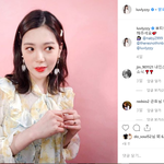 [연예인] 너무 예쁜 <b>리지</b>와 예쁜 어반에이비 반지ㅠ