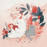 <b>물감</b>으로 그린 일러스트