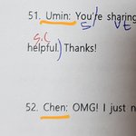 [EXO] 우리학교 영어<b>본문</b>에 밍속이랑 죤대이름나온다