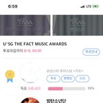 [방탄소년단] 화력도 봤는데 투표무엇? 투표합세!