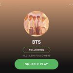 [방탄소년단] 스포티<b>애플파이</b> 1000만 팔로워