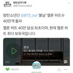 [방탄소년단] 봄둥이 40만 달성 <b>최초</b> 최다임