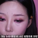 눈썹 이렇게 그리는거 <b>무난</b>해?