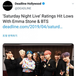 [모두드루와] 방탄소년단 출연 <b>SNL</b>, <b>SNL</b> 역대 최고