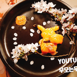 피카츄의 벚꽃놀이!!!(연어초밥) <b>스시</b>아트