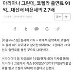 [충격] <b>아리아나</b> 그란데 코첼라 출연료 ㄷㄷㄷㄷㄷㄷ