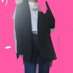 [ㅇㅇ] <b>크롭</b>티,자켓 착장 어떤지 봐주라ㅠ 빛삭