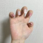 네일스티커 붙임 하아<b>아악</b>