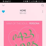 [방탄소년단] <b>아침</b> 차트 약간 좀 감동ㅠㅠ