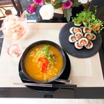 [내가한요리] 혼밥)베이컨 김밥과 라면