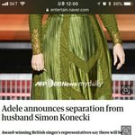 <b>아델</b>, 사이먼 코넥키와 3년만에 이혼 “아들 공동 육아”[공식발표]