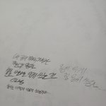 내 글씨 해석 가능한 <b>판녀</b> 있음?