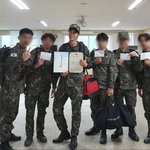 예비군 가서 표창장 받고 온 유노윤호